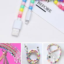 Load image into Gallery viewer, Creative Beaded 2-in-1 Data Cable