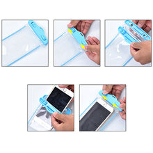 Load image into Gallery viewer, Waterproof Luminous Universal Phone Pouch