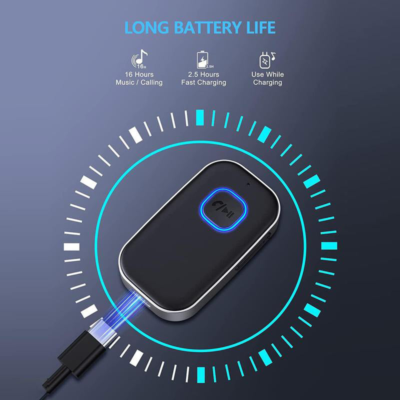 Portable Bluetooth-Compatible Audio Receiver