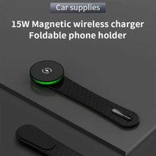 Load image into Gallery viewer, 2 in 1 Car Folding Magnetic Wireless Charger