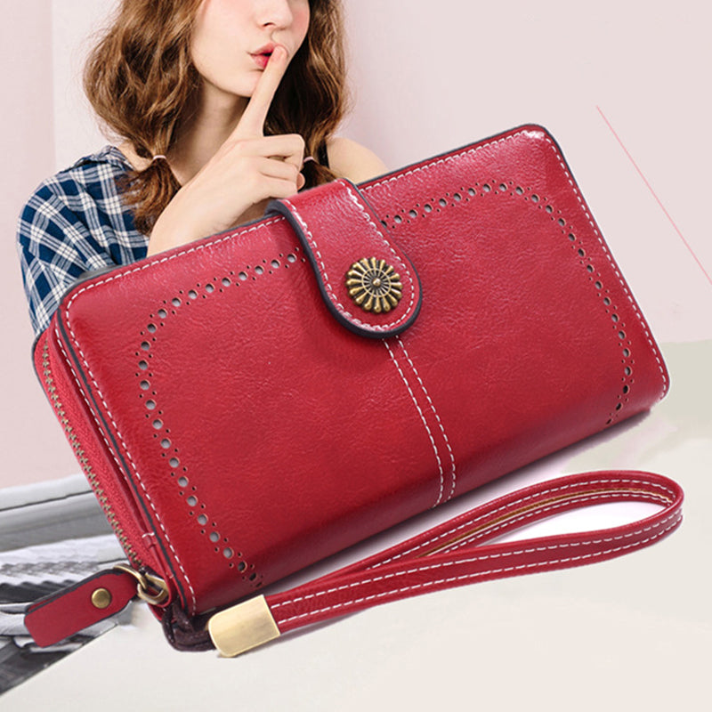 Vintage Zipper Coin Purse