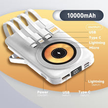 Load image into Gallery viewer, 10000mAh Magnetic Wireless Power Bank