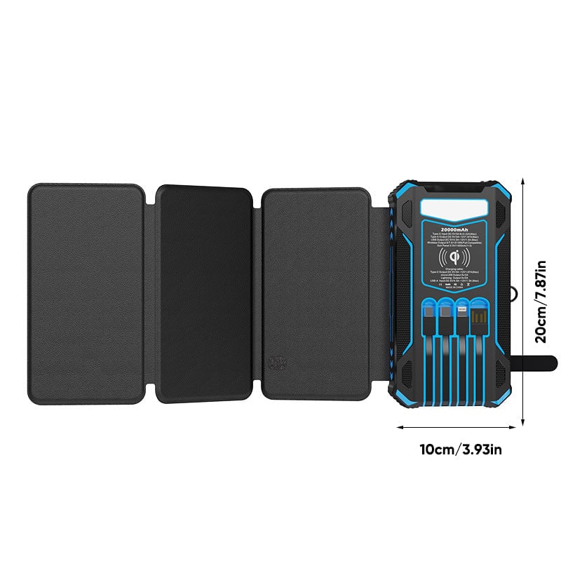 Solar Foldable Power Bank