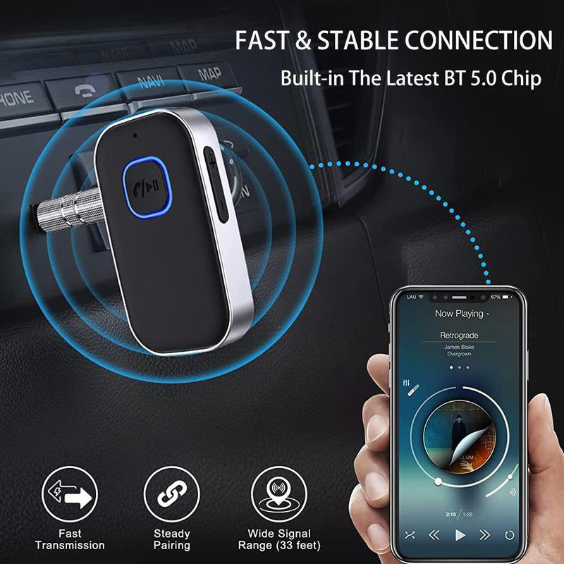 Portable Bluetooth-Compatible Audio Receiver