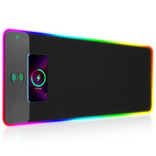 Load image into Gallery viewer, Wireless Charging RGB Gaming Mouse Pad