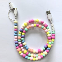 Load image into Gallery viewer, Creative Beaded 2-in-1 Data Cable