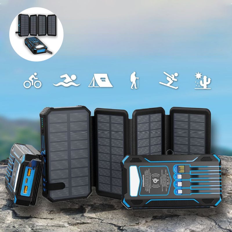 Solar Foldable Power Bank