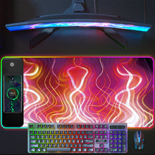 Load image into Gallery viewer, Wireless Charging RGB Gaming Mouse Pad