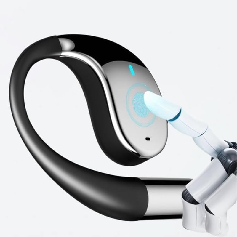 Clip-On Bluetooth Earbuds with AI Translation
