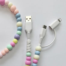 Load image into Gallery viewer, Creative Beaded 2-in-1 Data Cable