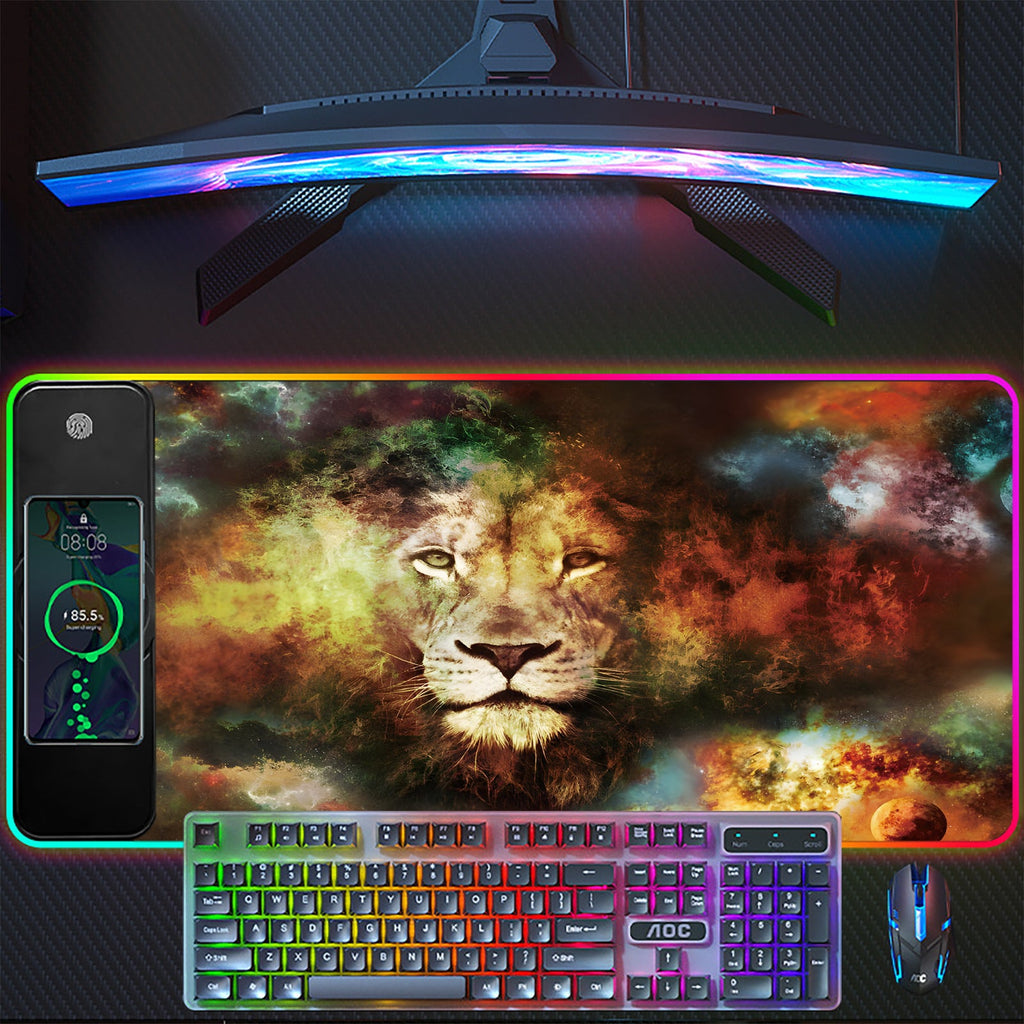 Wireless Charging RGB Gaming Mouse Pad