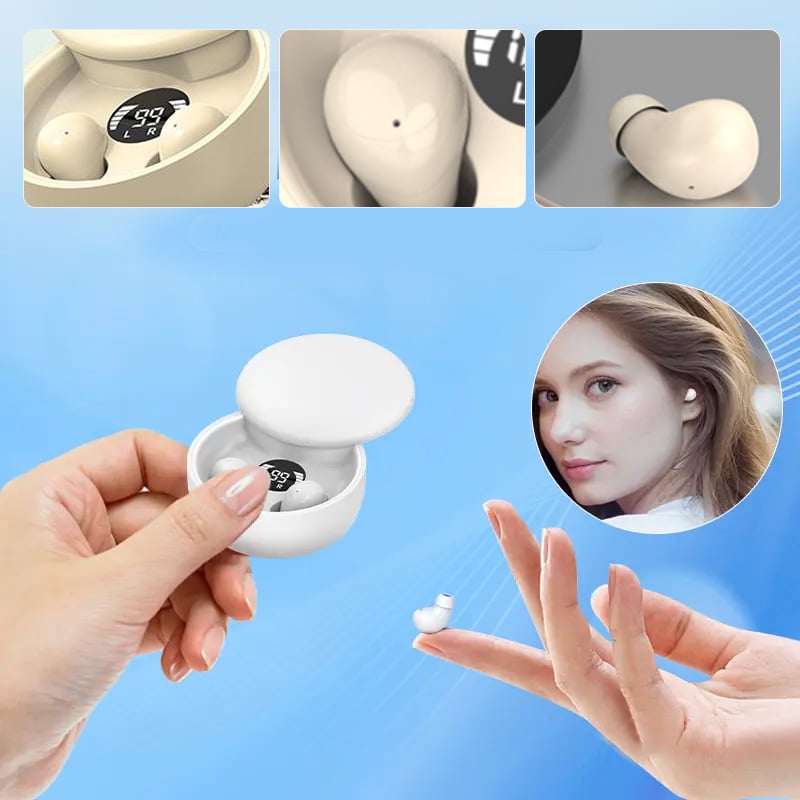 Mini Invisible Headphones 🎧✨