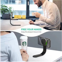 Load image into Gallery viewer, 2 in 1 Car Folding Magnetic Wireless Charger