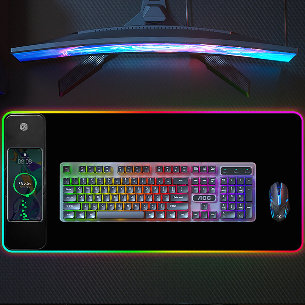 Wireless Charging RGB Gaming Mouse Pad