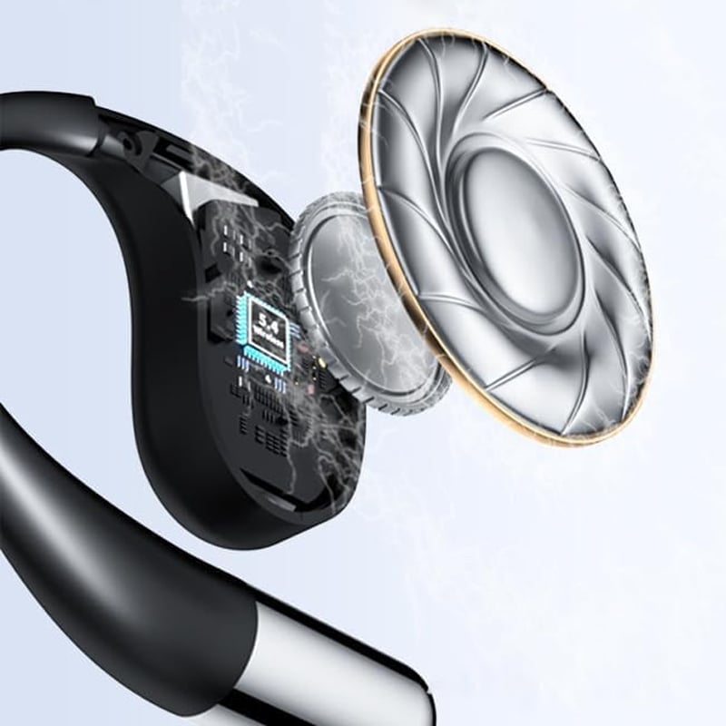 Clip-On Bluetooth Earbuds with AI Translation