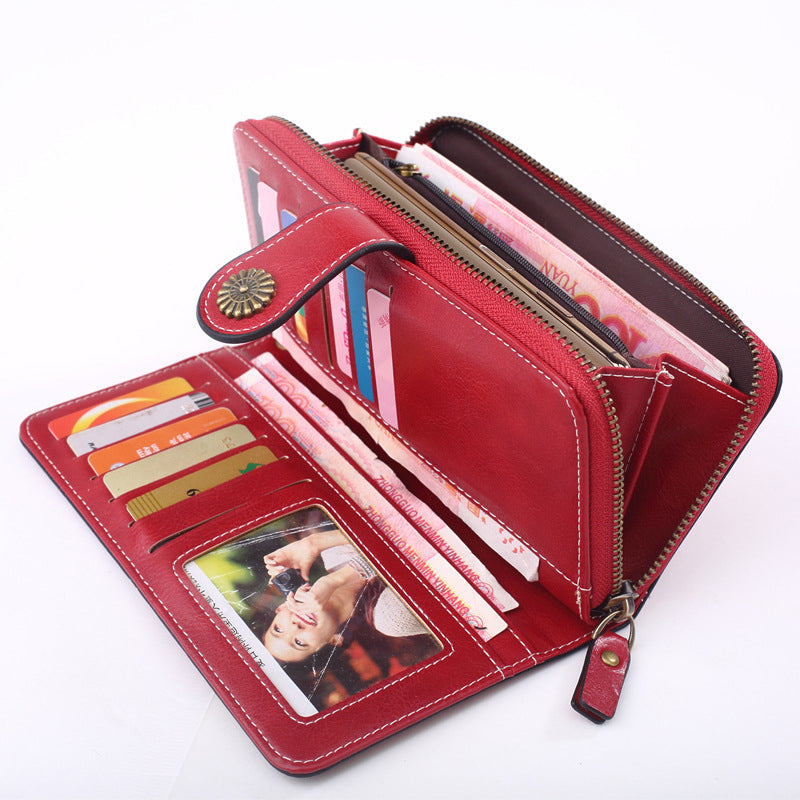 Vintage Zipper Coin Purse