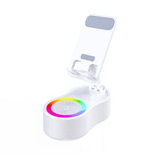 Load image into Gallery viewer, 360° Adjustable Phone Stand with Built-in Bluetooth Speaker