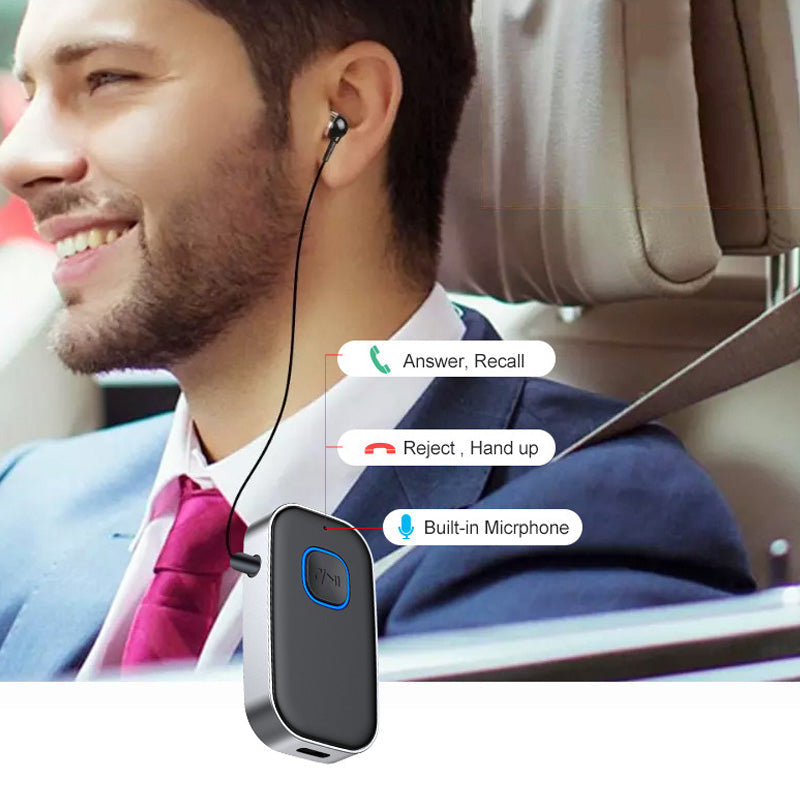 Portable Bluetooth-Compatible Audio Receiver