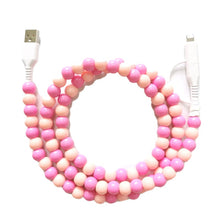 Load image into Gallery viewer, Creative Beaded 2-in-1 Data Cable