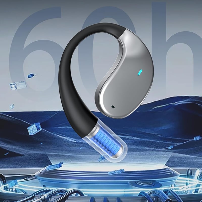 Clip-On Bluetooth Earbuds with AI Translation