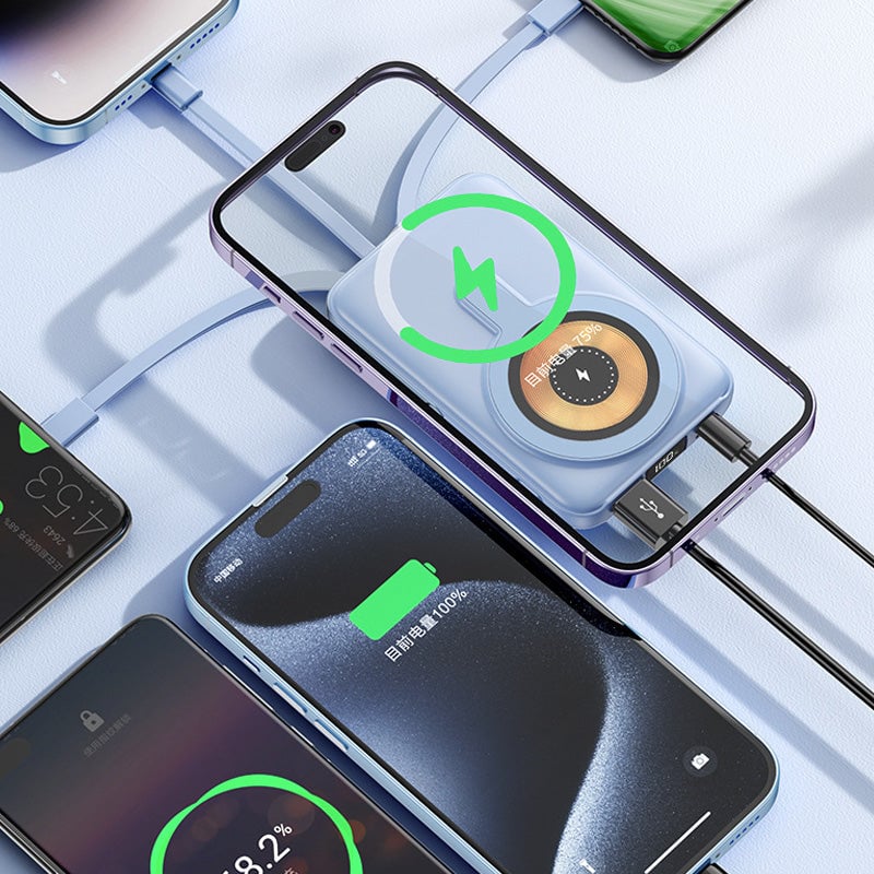 10000mAh Magnetic Wireless Power Bank