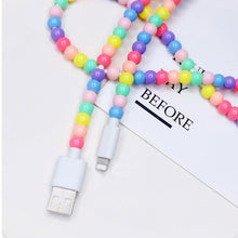 Load image into Gallery viewer, Creative Beaded 2-in-1 Data Cable