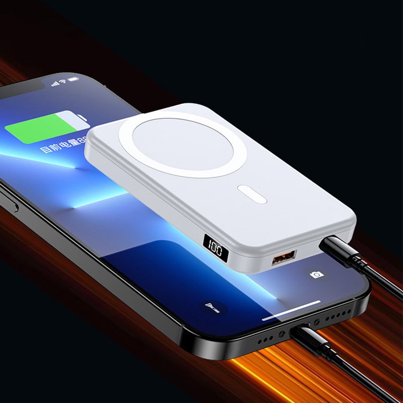 Magnetic Wireless Fast Charging Power Bank