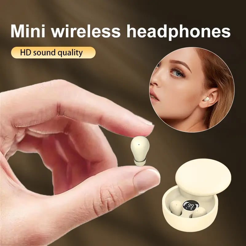 Mini Invisible Headphones 🎧✨