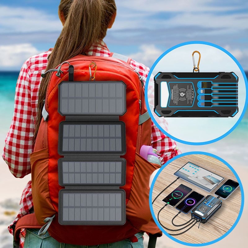 Solar Foldable Power Bank