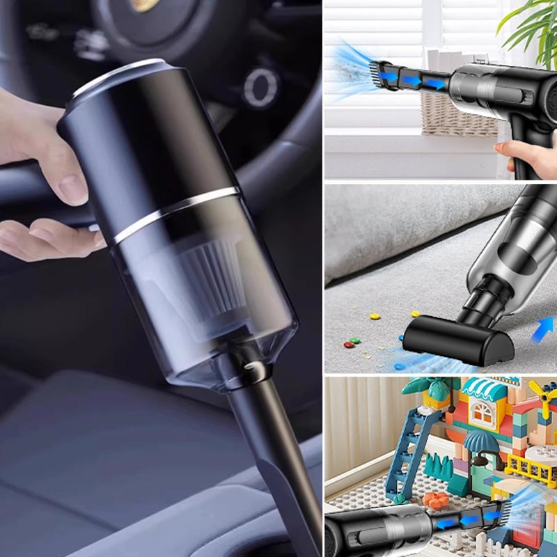 Cordless High-Performance Car Vacuum Cleaner with Powerful Suction