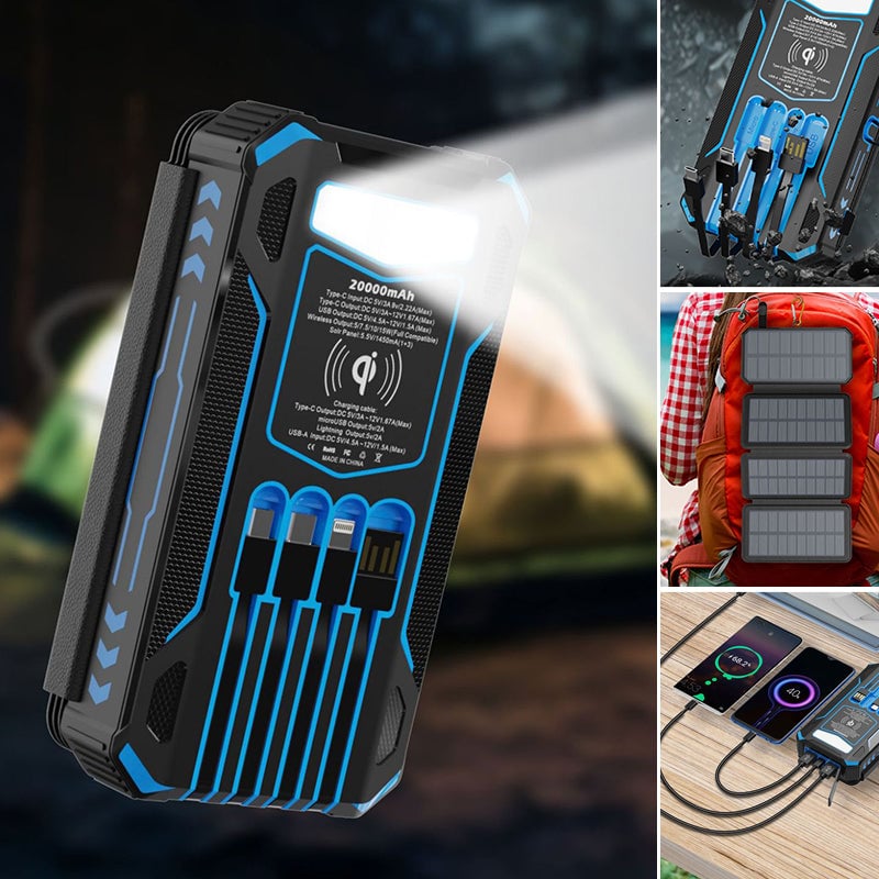 Solar Foldable Power Bank
