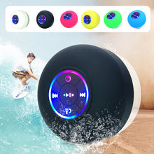 Load image into Gallery viewer, Mini Bluetooth Shower Speaker With Led Light